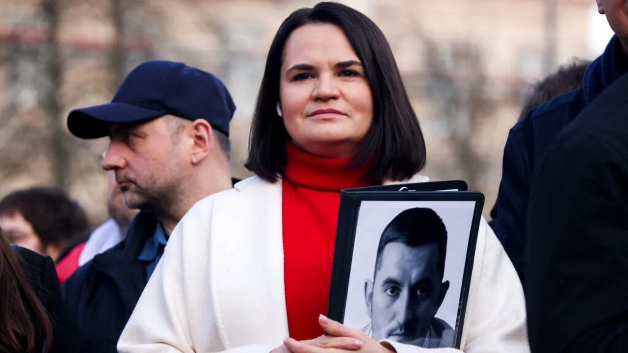 Lidera opoziției din Belarus, Svetlana Tihanovskaia, în vizită la Kiev pentru prima dată de la începutul invaziei ruse