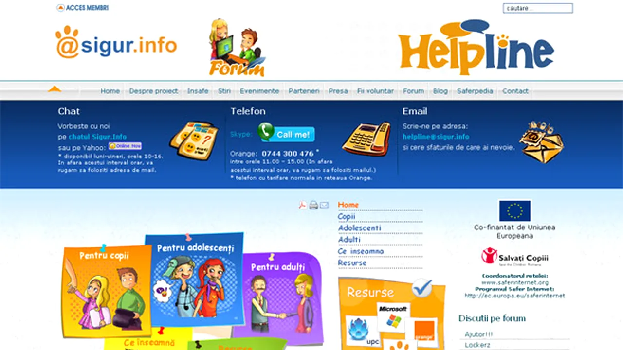 Helpline.Sigur.Info a primit peste 500 de sesizări privind abuzurile online în ultimul an