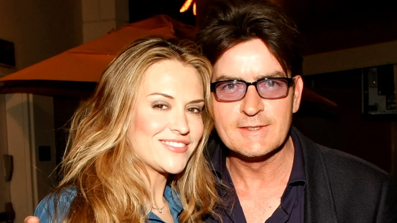 Charlie Sheen şi-a atacat soţia cu un cuţit
