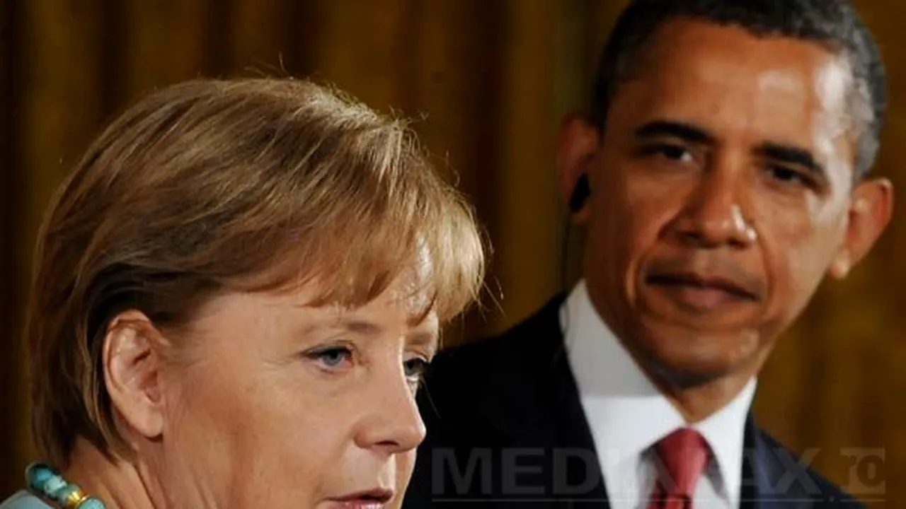 Obama şi Merkel apreciază că Rusia s-a angajat într-o 
