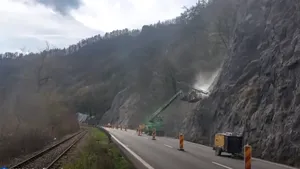 Lucrările pe Valea Oltului se întrerup de miercuri și se reiau după Paști