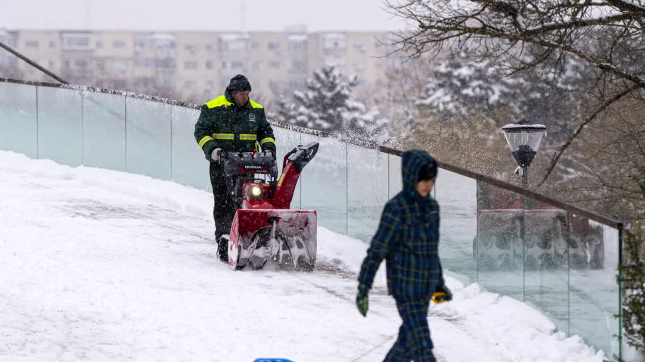 Ger persistent în România până la finalul lui ianuarie