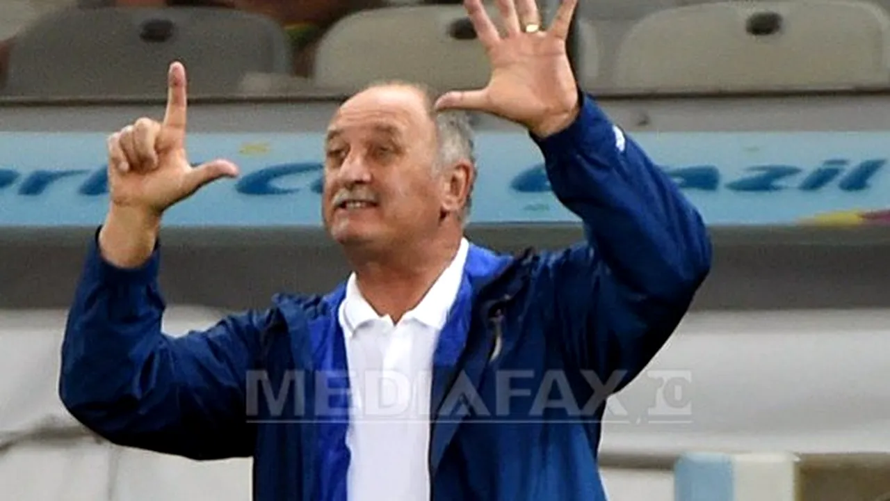 Scolari va lua o decizie în privinţa viitorului la naţionala Braziliei după meciul pentru locul trei