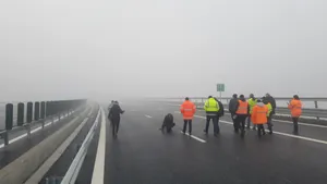 Ce au descoperit inspectorii pe lotul autostrăzii Sebeş-Turda care trebuia să fie gata pentru recepţia construcţiei. CNAIR: 