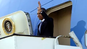 Barack Obama a sosit în Olanda, la summituri privind securitatea nucleară şi Ucraina - FOTO