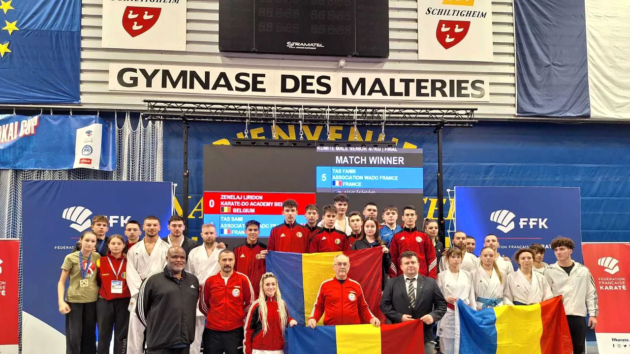 România, 28 de medalii şi locul 5 pe naţiuni la Campionatul European de Karate Wado Kai 2023