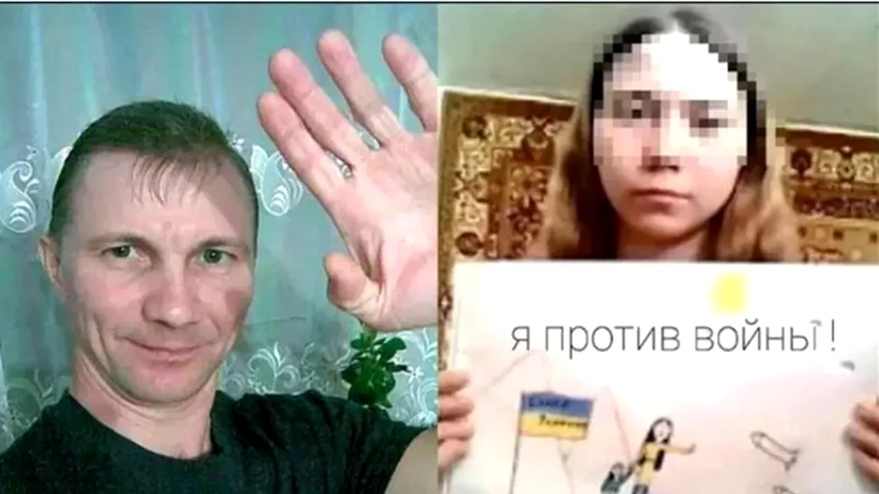 Moskalev, rusul arestat pentru desenul pacifist al fiicei sale, eliberat din închisoare după 22 de luni
