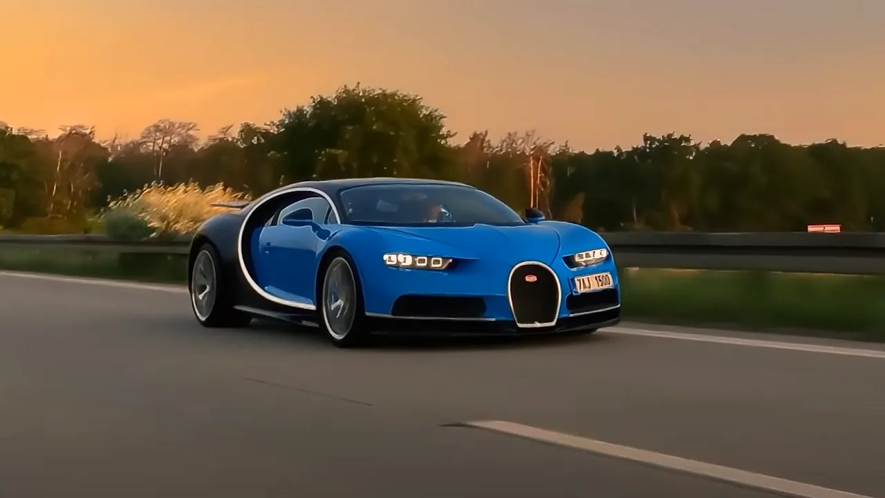 Ce păţeşte miliardarul ceh care şi-a făcut de cap pe o autostradă din Germania: a zburat cu 417 km/h cu Bugatti Chiron-ul său de 1500 CP