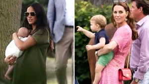 Prima ieşire a duceselor de Cambridge şi Sussex împreună cu toţi copiii, la un meci de polo | FOTO