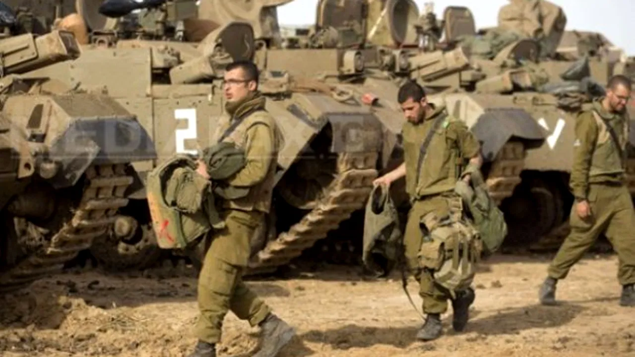 CONFLICTUL DIN FÂŞIA GAZA: Guvernul israelian a autorizat mobilizarea a 75.000 de rezervişti 