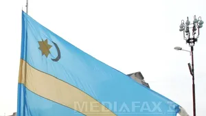 Steag secuiesc arborat în Consiliul Judeţean Covasna. Prefect: Nu există temei legal pentru aşa ceva