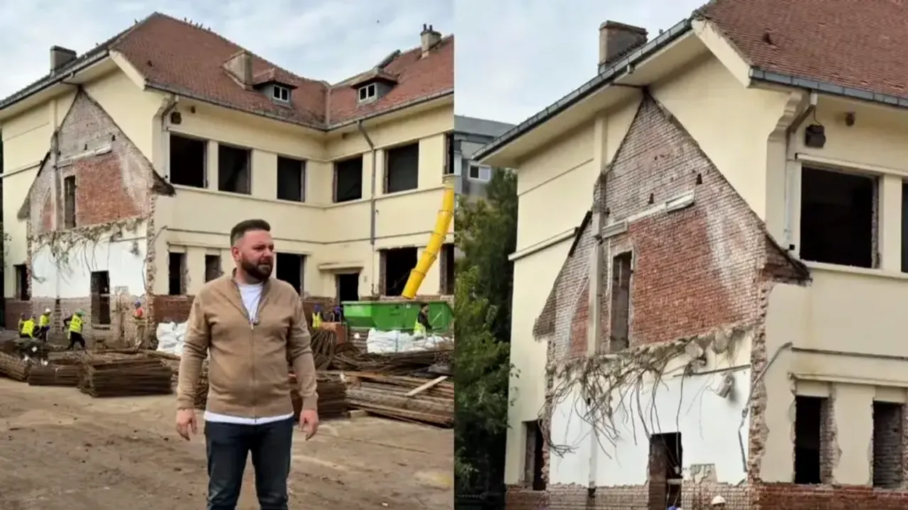(P) Infrastructură S5. Lucrările la școala „I.G. Duca” avansează în ritm rapid