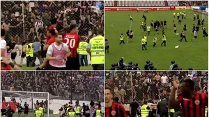 CSA Steaua Bucureşti a ratat promovarea în Liga 3 pentru a doua oară consecutiv. Haos pe terenul din Regie, imediat după fluierul de final al arbitrului: jucătorii lui Carmen au fugit de frică