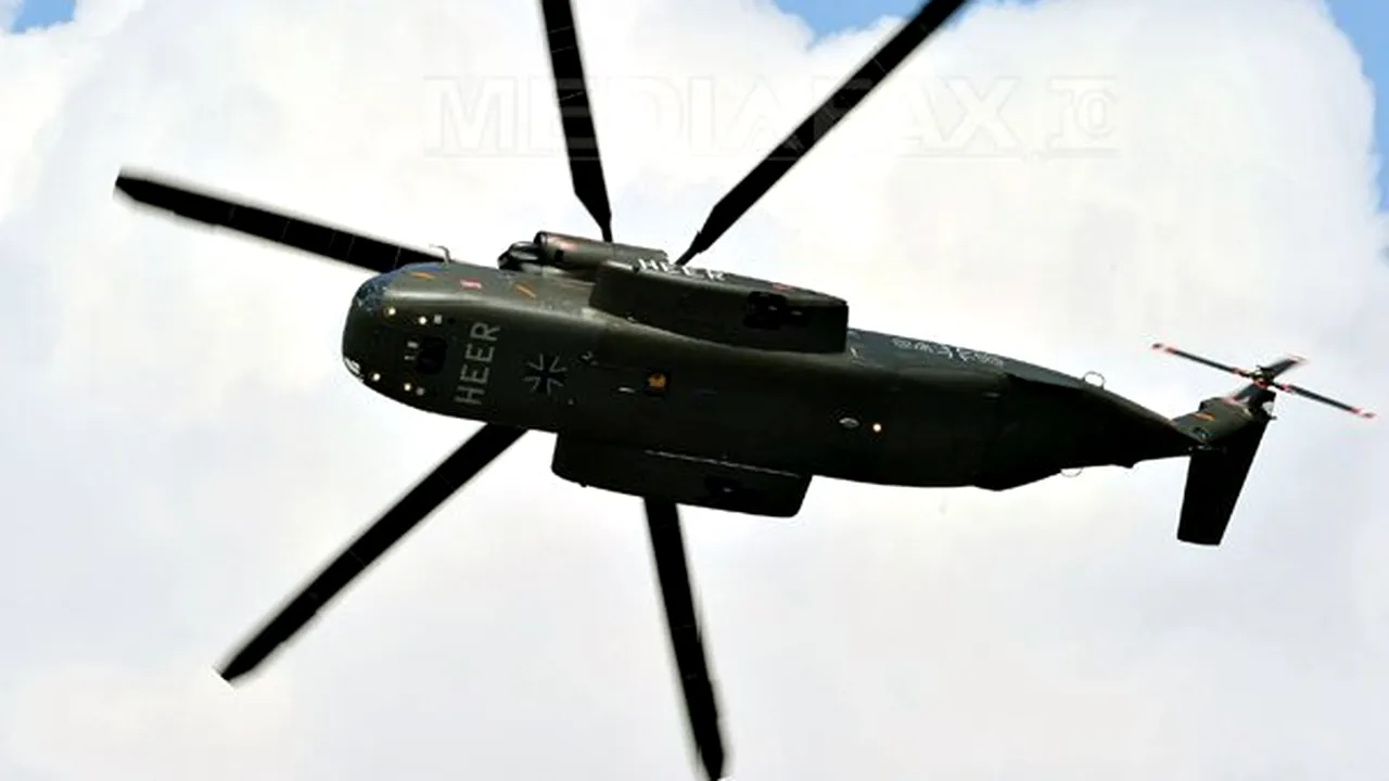 Comandantul forţelor aeriene israeliene va survola locul accidentului de elicopter din România