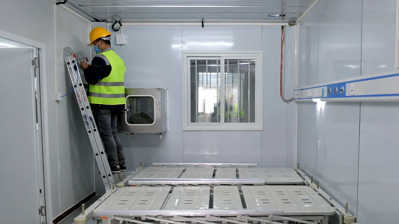 GALERIE FOTO: Un nou spital pentru victimele coronavirusului a fost deschis în China. Capacitatea depăşeşte 1.000 de paturi