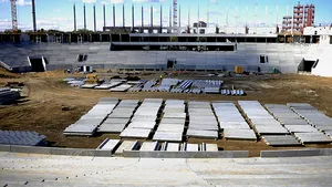 Valoarea investiţiilor la Stadionul Naţional în 2010, aproximativ 440 milioane lei