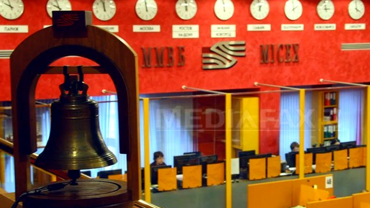 Bursa din Rusia scade, din cauza sancţiunilor anunţate de Statele Unite
