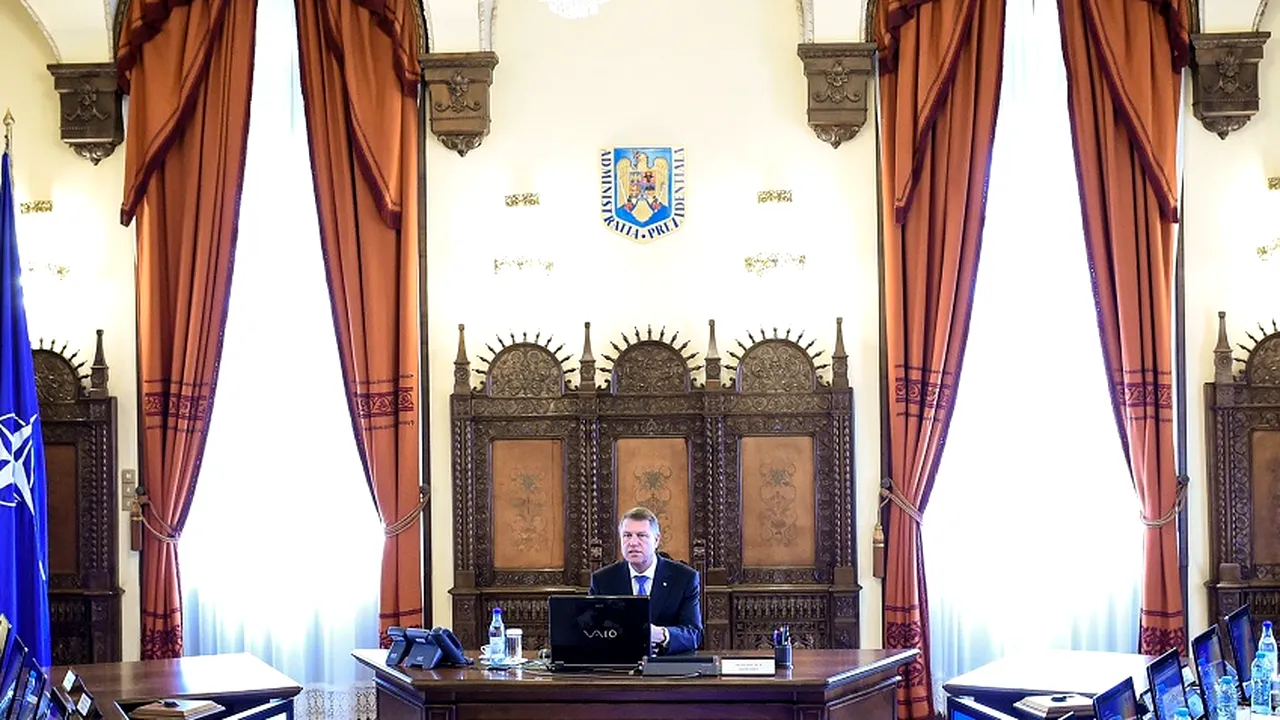 Sedinţa CSAT: MApN, MAI, SIE, SPP şi STS şi-au desfăşurat activitatea în raport cu obiectivele asumate