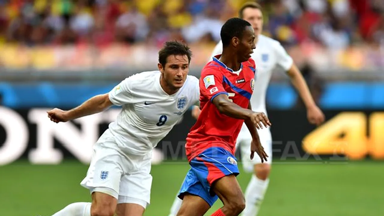 CUPA MONDIALĂ: Costa Rica a remizat cu Anglia, scor 0-0, şi a încheiat pe primul loc grupa D