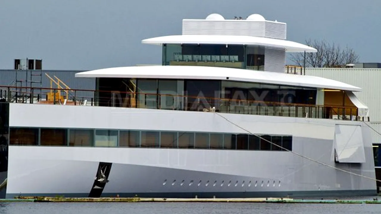 Iahtul de lux al lui Steve Jobs, confiscat de un designer francez