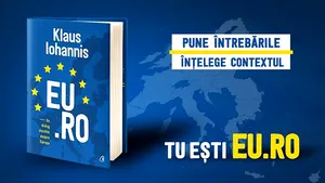 Klaus Iohannis îşi lansează miercuri cartea „EU.RO. Un dialog deschis despre Europa”, la Teatrul Naţional