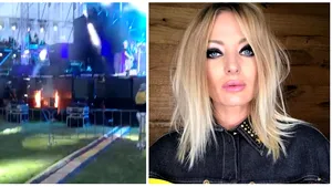 Delia în PERICOL. Un incident pirotehnic a avut loc pe scena unde cânta