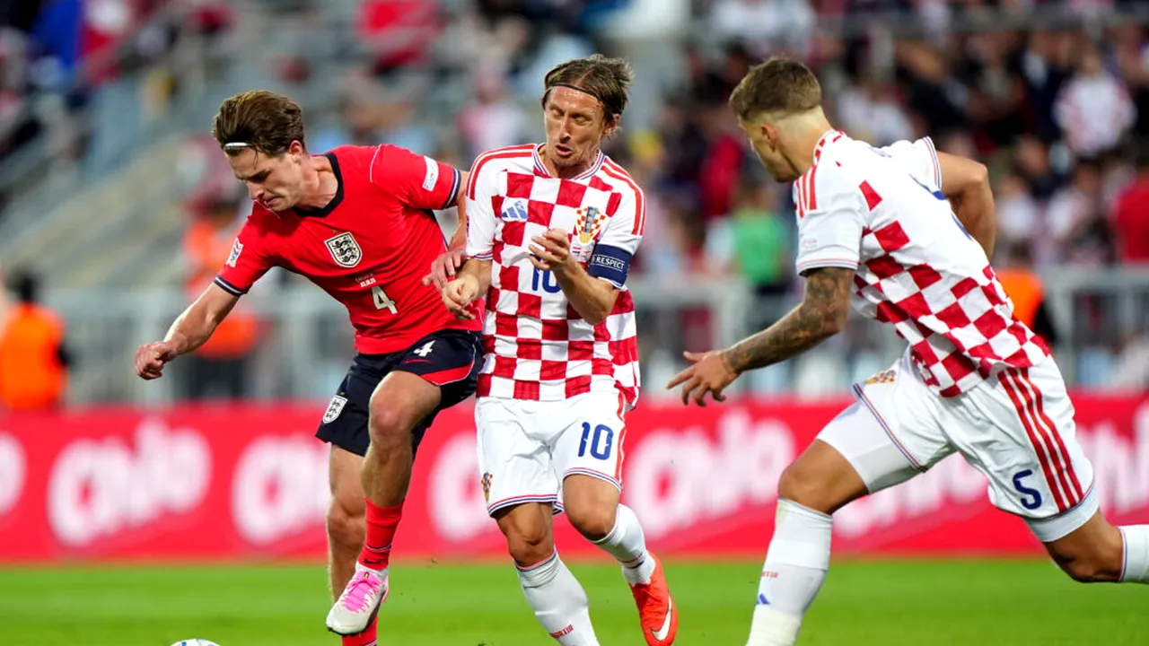 Se poate și mai rău. Croația-Anglia, 0-7 în Liga Națiunilor
