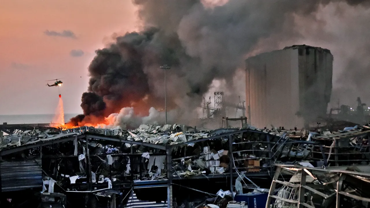 Cât de puternică a fost deflagraţia din Liban: explozia care a devastat Beirutul, mult mai puternică decât ”Mama tuturor bombelor”