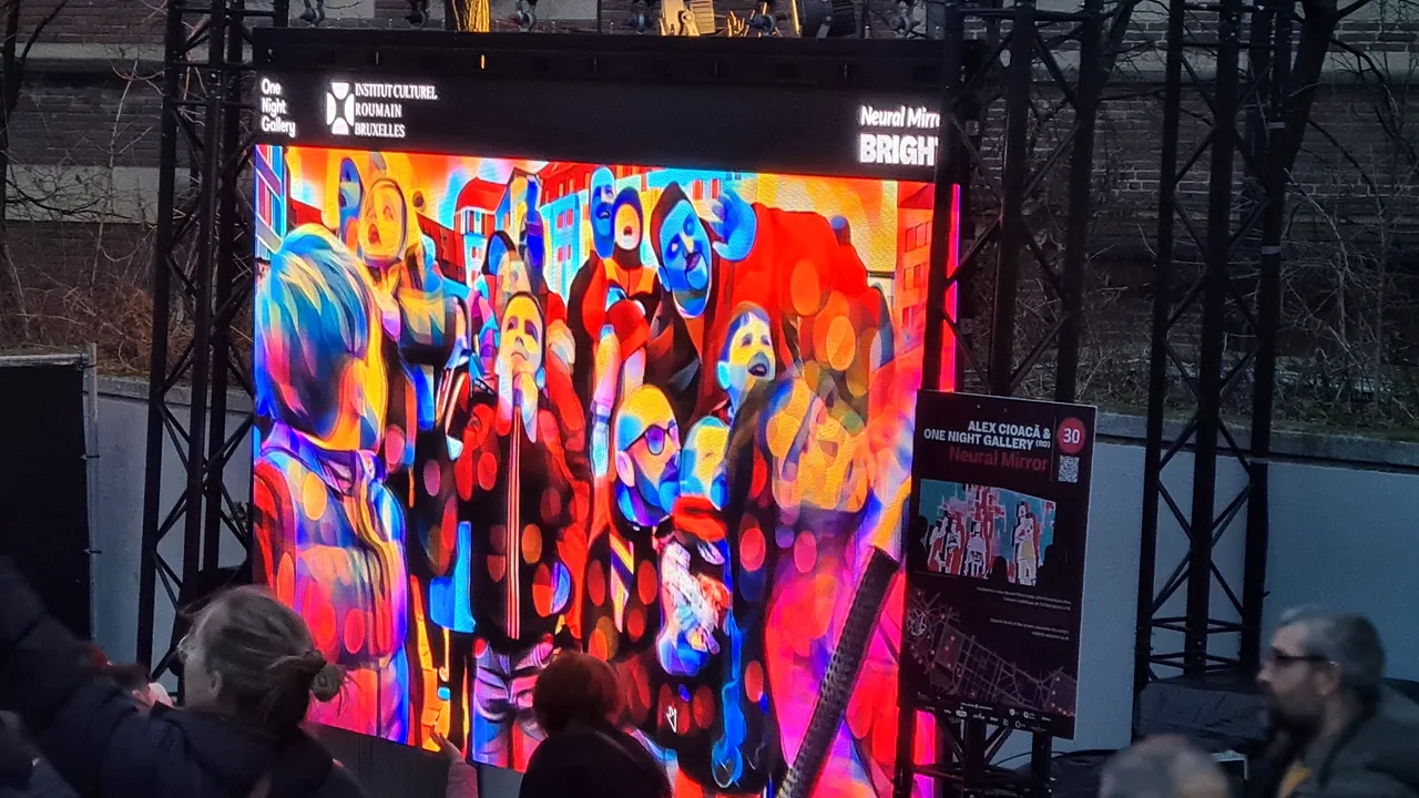 Lucrare românească ce utilizează inteligenţa artificială, la Festivalul Luminii din Bruxelles