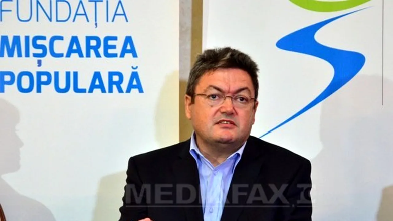 Preşedintele Fundaţiei Mişcarea Populară: Celelalte partide sunt nişte corturi, fără fundaţie