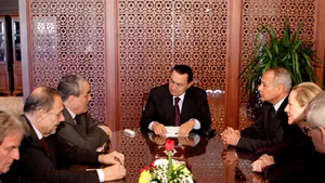 Reprezentanţii Troicii UE au discutat cu Hosni Mubarak despre criza din Fâşia Gaza