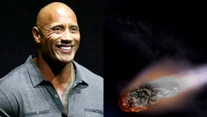 VIDEO Un asteroid de mărimea stâncii Gibraltar va trece miercuri foarte aproape de Pământ. Legătura pe care o are obiectul zburător cu actorul Dwayne „The Rock” Johnson
