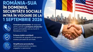 Pensii din România și SUA. Intră în vigoare acordul care permite cumularea anilor de muncă din ambele state