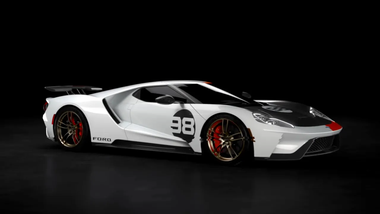 Ford concepe în secret noul GT Heritage Edition. Cum arată super-car-ul american