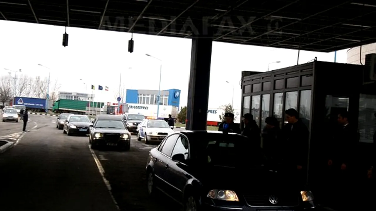Traficul la intrarea în ţară prin Nădlac s-a triplat în ultimele 24 de ore