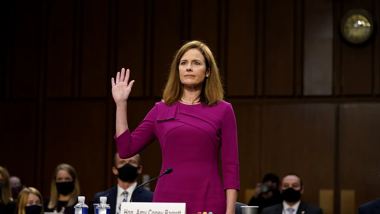 Judecătoarea Amy Barrett, desemnată de Donald Trump, vrea să aibă o linie 