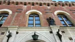 Cavalerul medieval de pe fațada Castelului Huniade, distrus de un muncitor neatent