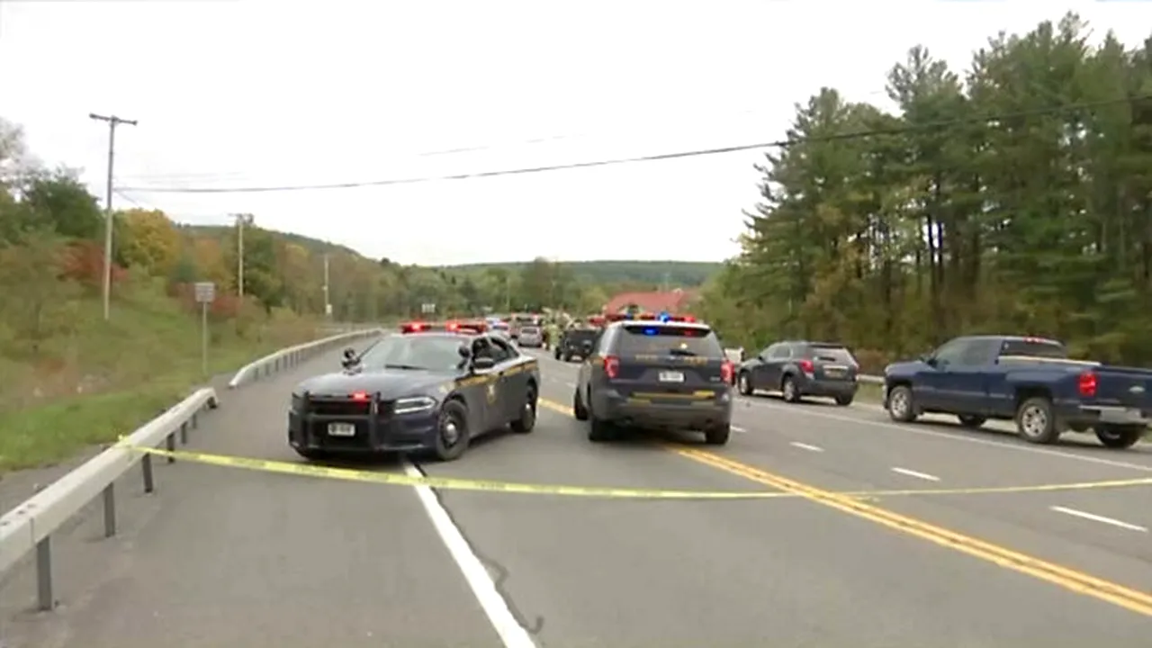 Limuzina implicată într-un accident în statul New York picase inspecţia tehnică