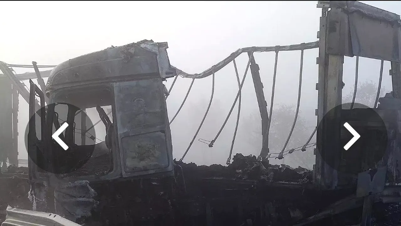 Accident GRAV pe autostrada M5 în Ungaria. Patru români au murit, după ce un camion din Serbia a pătruns pe contrasens şi a lovit două vehicule
