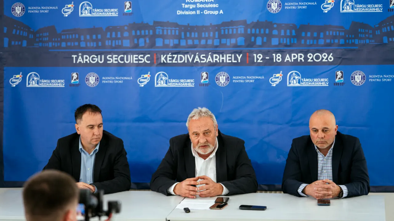 Hochei mondial la Târgu Secuiesc: România U18 joacă acasă, cu speranța unei medalii