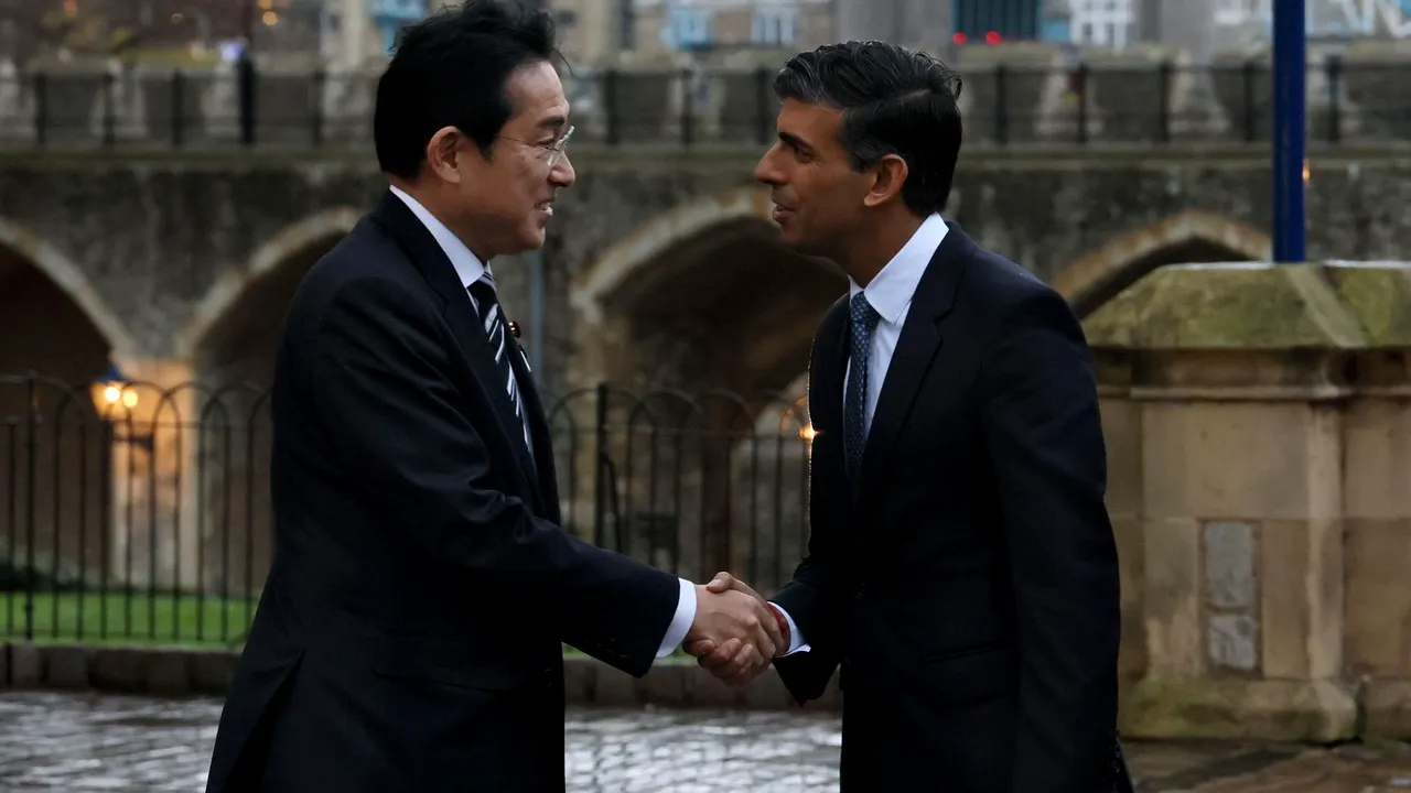Marea Britanie şi Japonia vor semna un acord de cooperare în domeniul apărării şi în cel al semiconductorilor