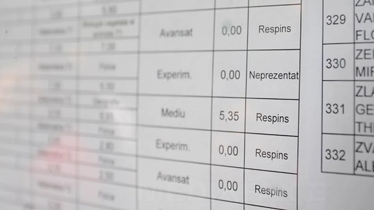 BACALAUREAT, SESIUNEA DE TOAMNĂ: Vezi rezultatele pe judeţe