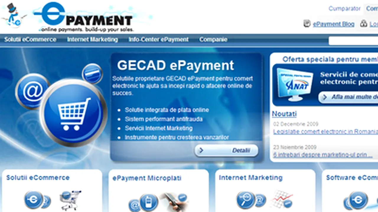 Romania’s Bank Card Online Payments Up 75% In ’09, To EUR92.8M