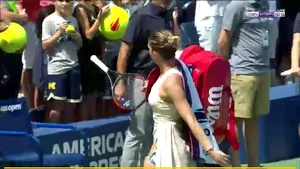 Simona Halep, acuzată de americani că apelează la on-court coaching, după scandalul provocat de Serena Williams