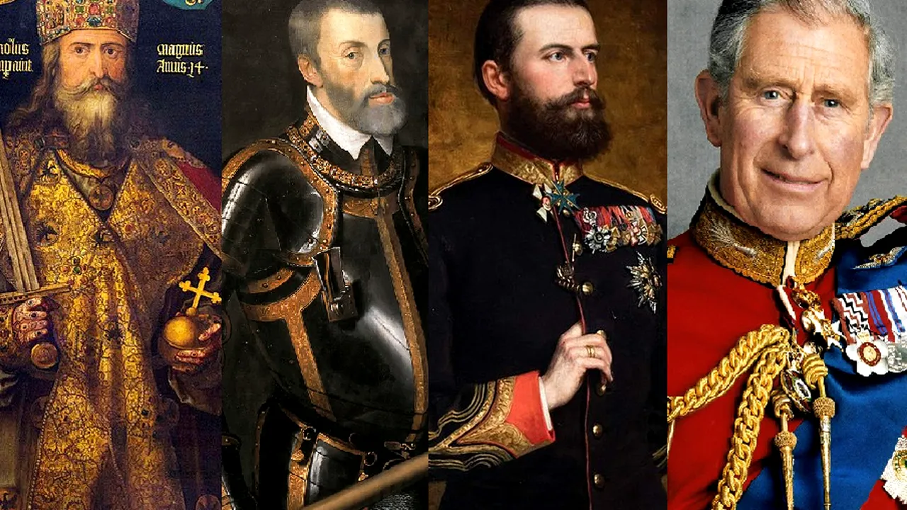 Regele Charles al III-lea al Marii Britanii, descendent al împăratului Carol cel Mare şi înrudit cu familia regală a României 
