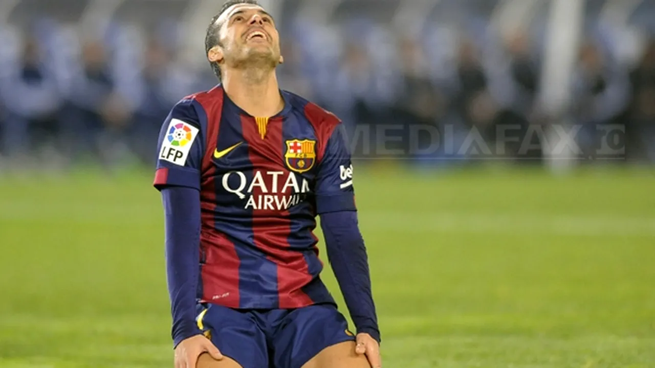 Chelsea Londra a ajuns la un acord cu FC Barcelona pentru achiziţionarea lui Pedro Rodriguez