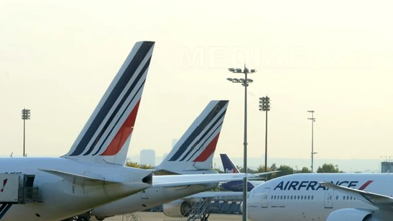 A doua zi de grevă la Air France: Aproximativ 60 la sută din zboruri sunt anulate