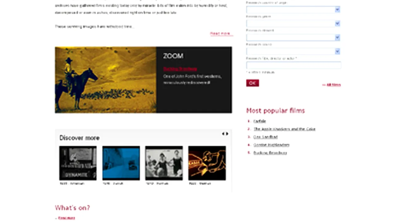 Comorile cinematecilor din Europa, disponibile online