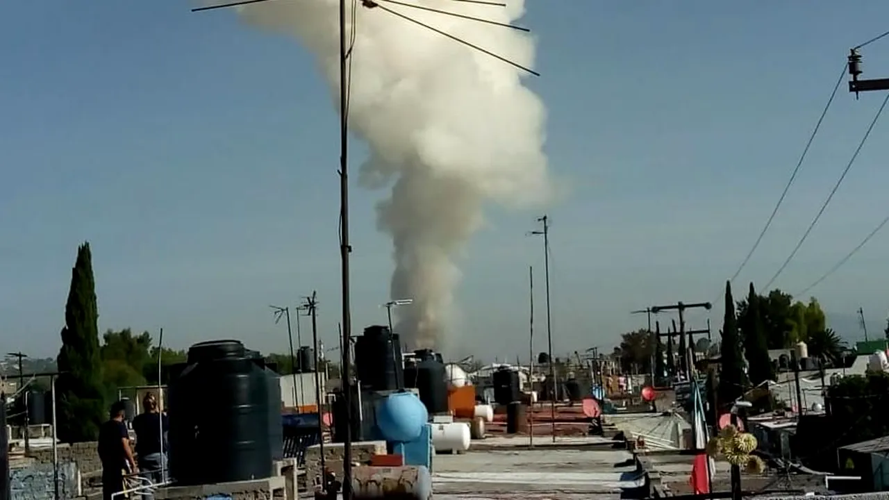 EXPLOZIE de amploare la un depozit de artificii din Mexic: Cel puţin 19 morţi şi zeci de răniţi/ Momentul deflagraţiei | VIDEO