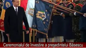 Preşedintele Băsescu a participat la ceremonialul de învestire